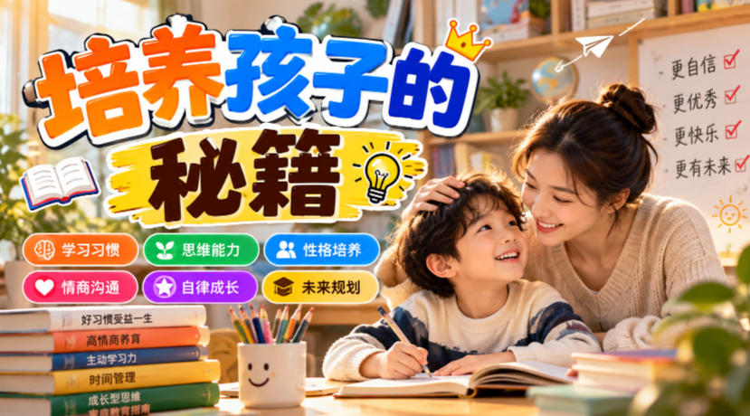 某公众号付费文章：培养孩子的秘籍-拾亿云创